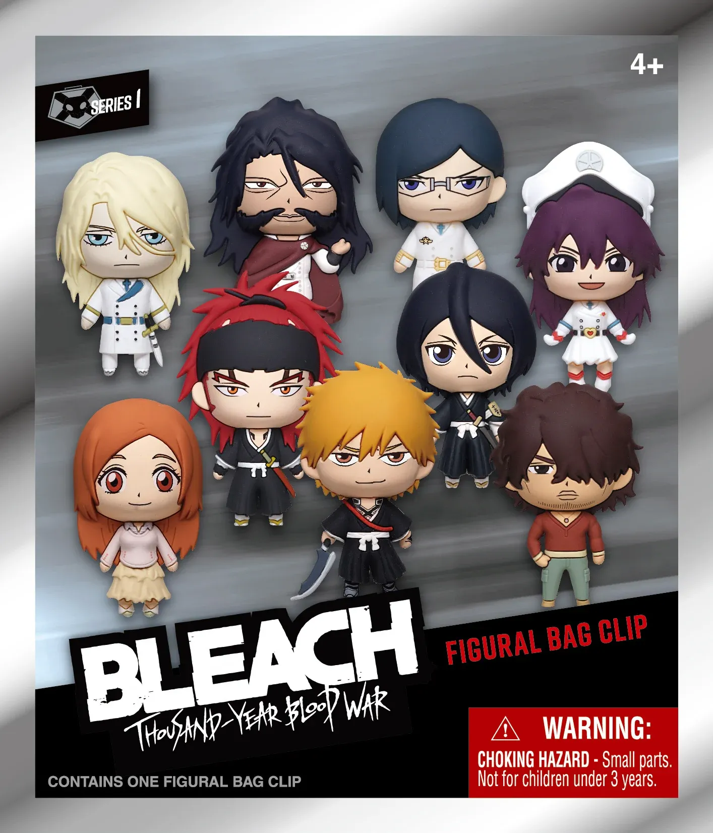 BLEACH TYBW - Series 1 - 3D Foam Bag Clip Blind Bag - 1 Unidade